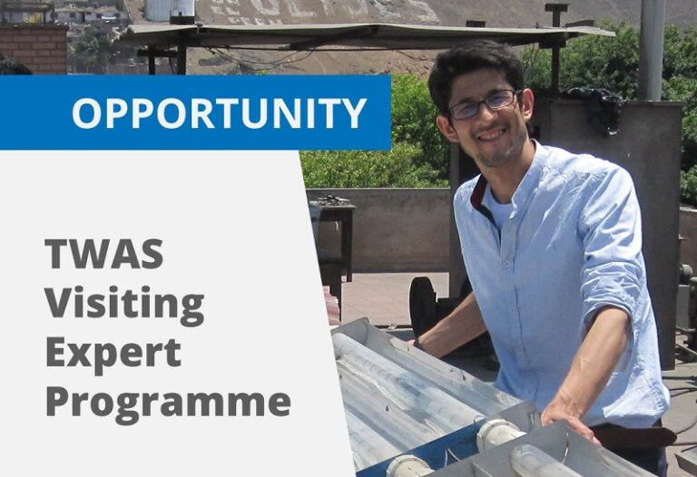 TWAS Visiting Expert Programme 2026/2027