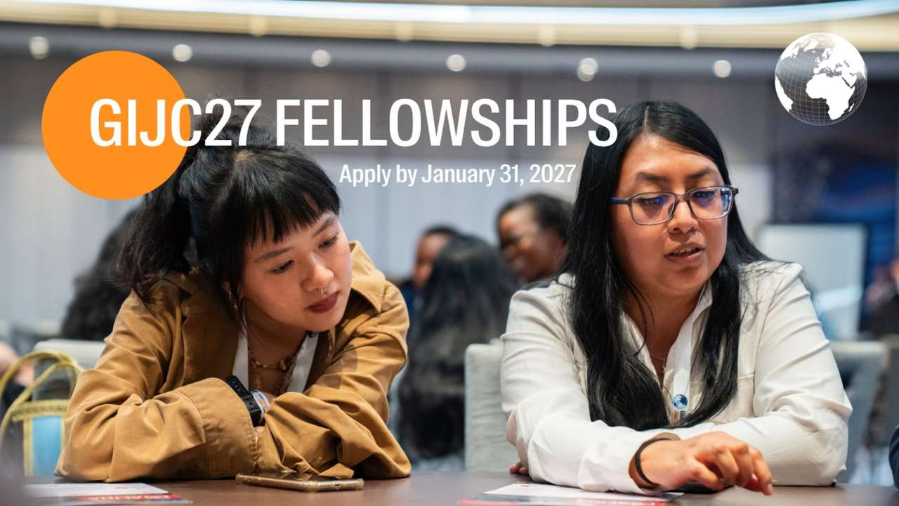 Apply for the GIJC27 Fellowship 2027 in the Netherlands: Fully Funded Opportunity for Investigative Journalists Worldwide
