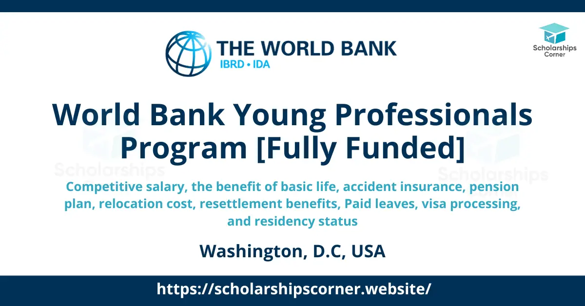 World Bank Young Professionals Program 2027 in the USA  | WBG YPP