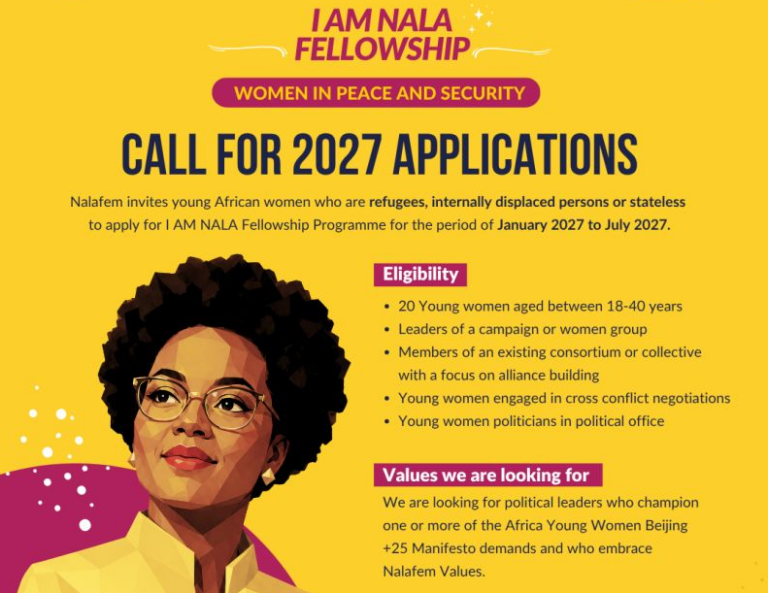 I AM NALA Fellowship – Call for 2027