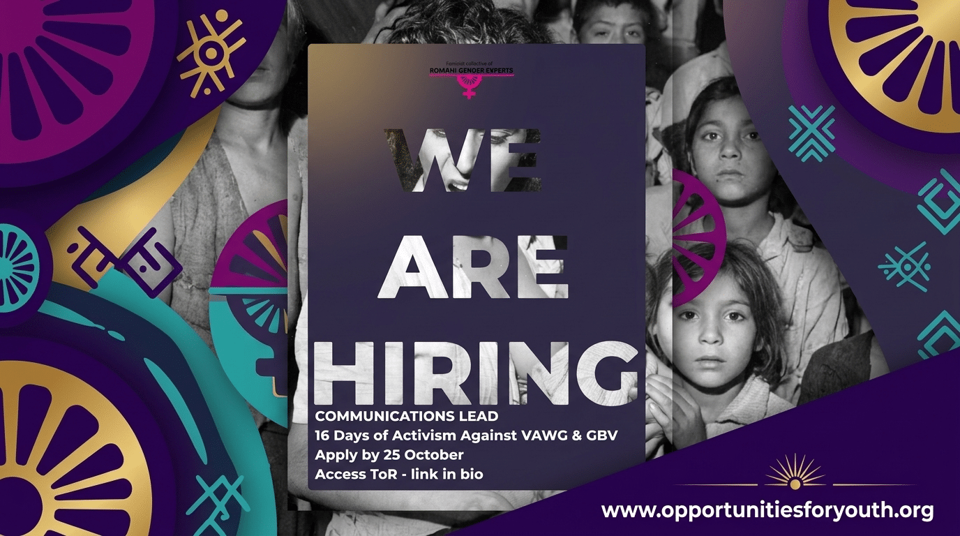 Communications Lead for the 16 Days of Activism Campaign 2026: Roma Feminist Collective Opens Applications