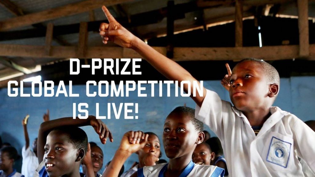 D-Prize Global Competition 2026 for Entrepreneurs ($20K grants)