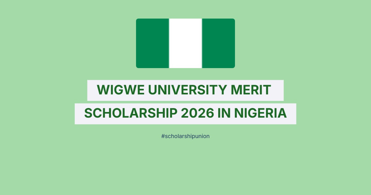 Wigwe University Merit Scholarship 2026 in Nigeria