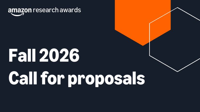 Amazon Research Awards – Fall 2026