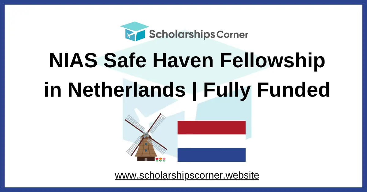 NIAS Safe Haven Fellowship in Netherlands | Fully Funded
