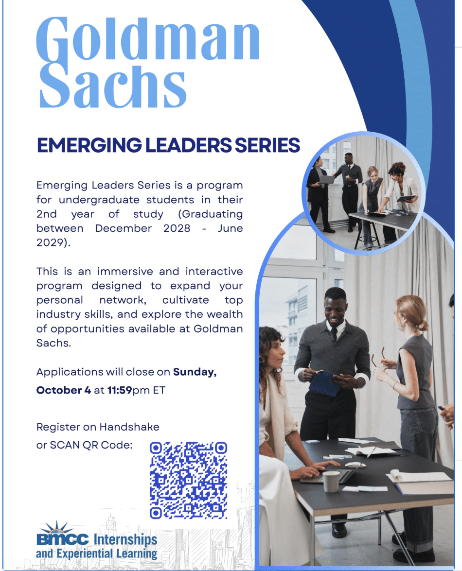 Goldman Sachs 2026 Emerging Leaders Series: Explore Future Summer Analyst Opportunities