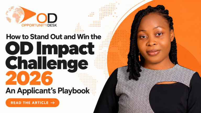 How to Stand Out and Win the OD Impact Challenge 2026: An Applicant’s Playbook