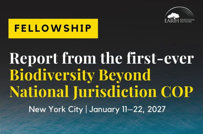 EJN Reporting Fellowships 2026 for Journalists to Cover BBNJ COP1 in New York City, USA