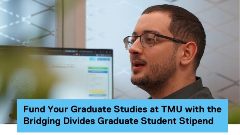 Toronto Metropolitan University Global Migration Institute Scholarships 2027-2028