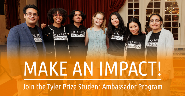 Tyler Prize Student Ambassador 2027