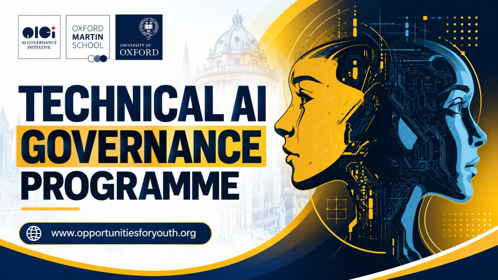 University of Oxford Technical AI Governance DPhil Studentships 2027: Doctoral Research at the Intersection of Artificial Intelligence, Engineering and Public Policy