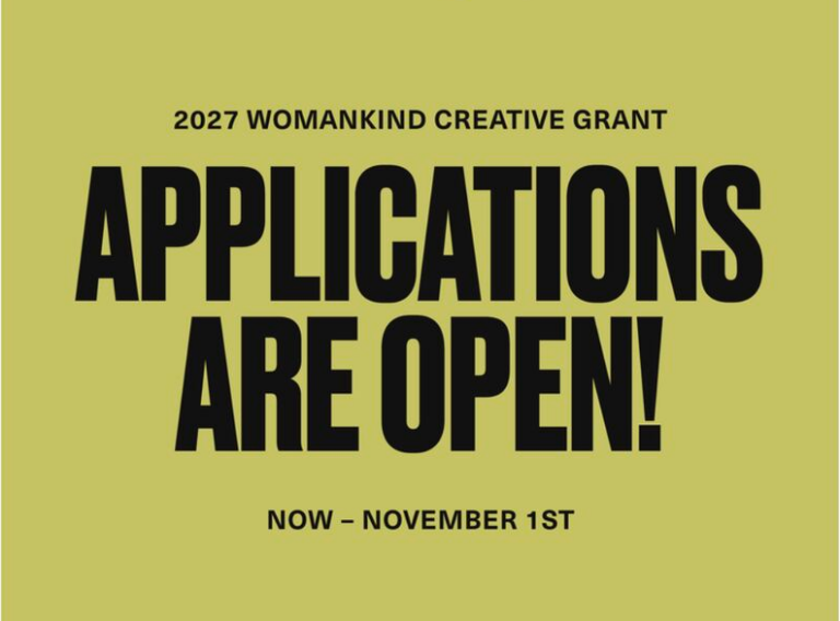 WomanKind Creative Grant 2027