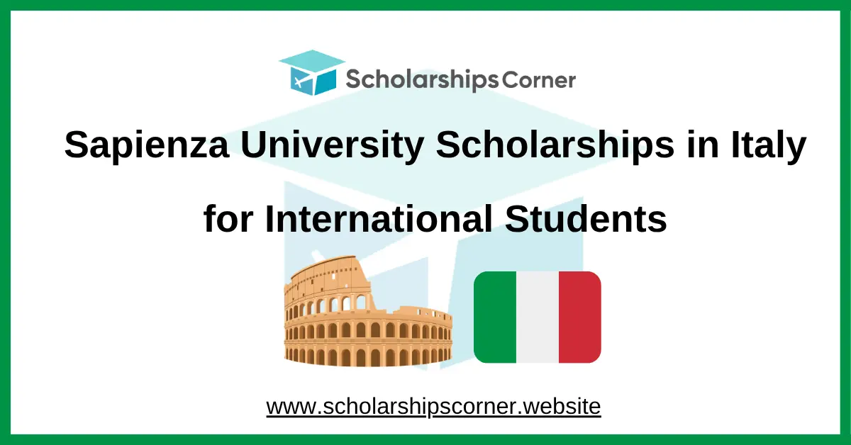 Sapienza University Scholarships in Italy for International Students