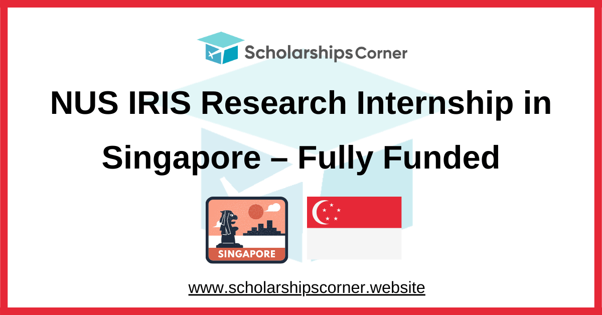 NUS IRIS Research Internship in Singapore 2027 (Fully Funded)