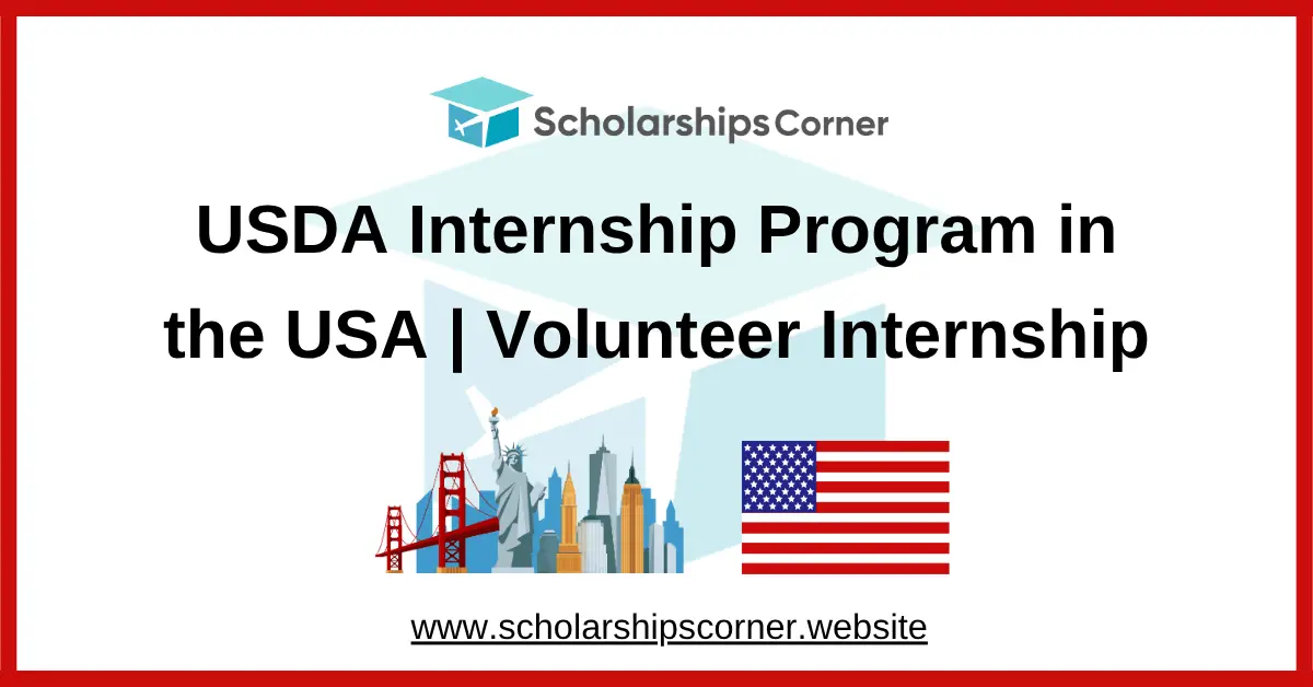 USDA Internship Program 2027 in the USA | Volunteer Internship