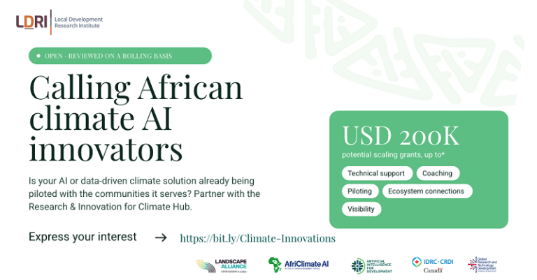 RICH Hub Call for African Climate AI Innovators 2026