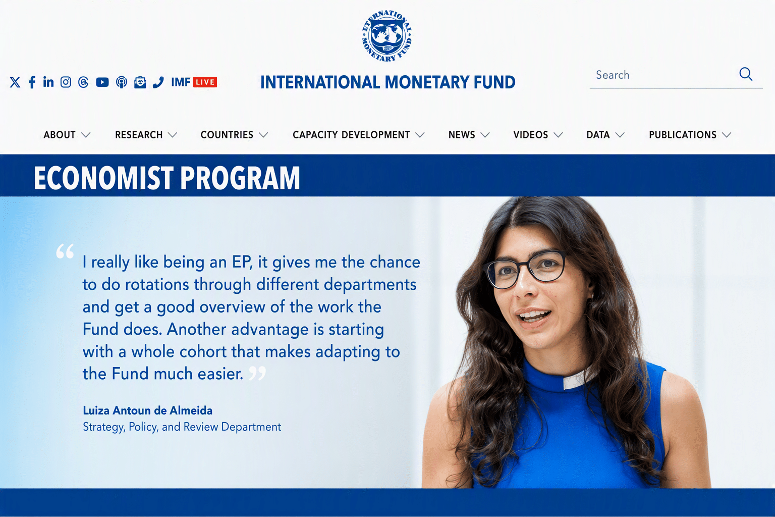 IMF Economist Program 2027: Apply and Launch Your Global Economics Career with the International Monetary Fund