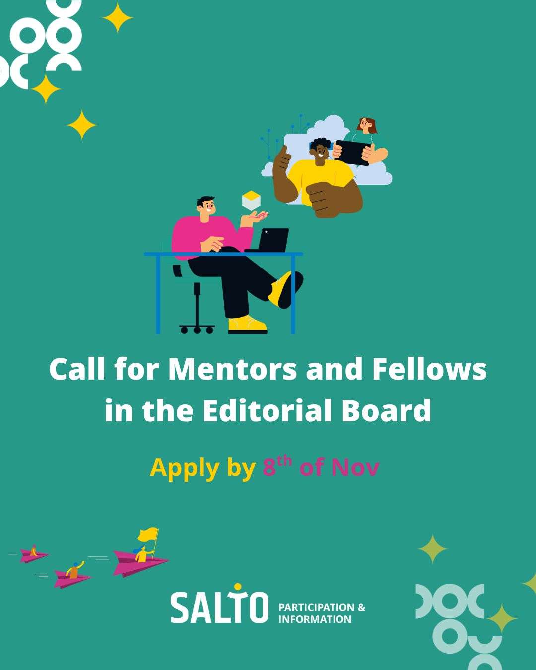 SALTO PI Editorial Board 2026: Paid Sector Mentor and Editorial Fellow Opportunities Across Six Sectors