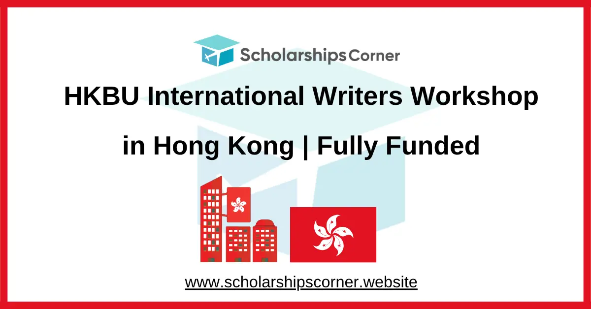 HKBU International Writers Workshop 2027 in Hong Kong (Fully Funded)