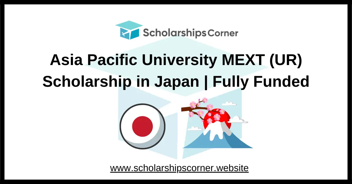 APU MEXT University Recommendation Scholarship 2027 in Japan (Fully Funded)