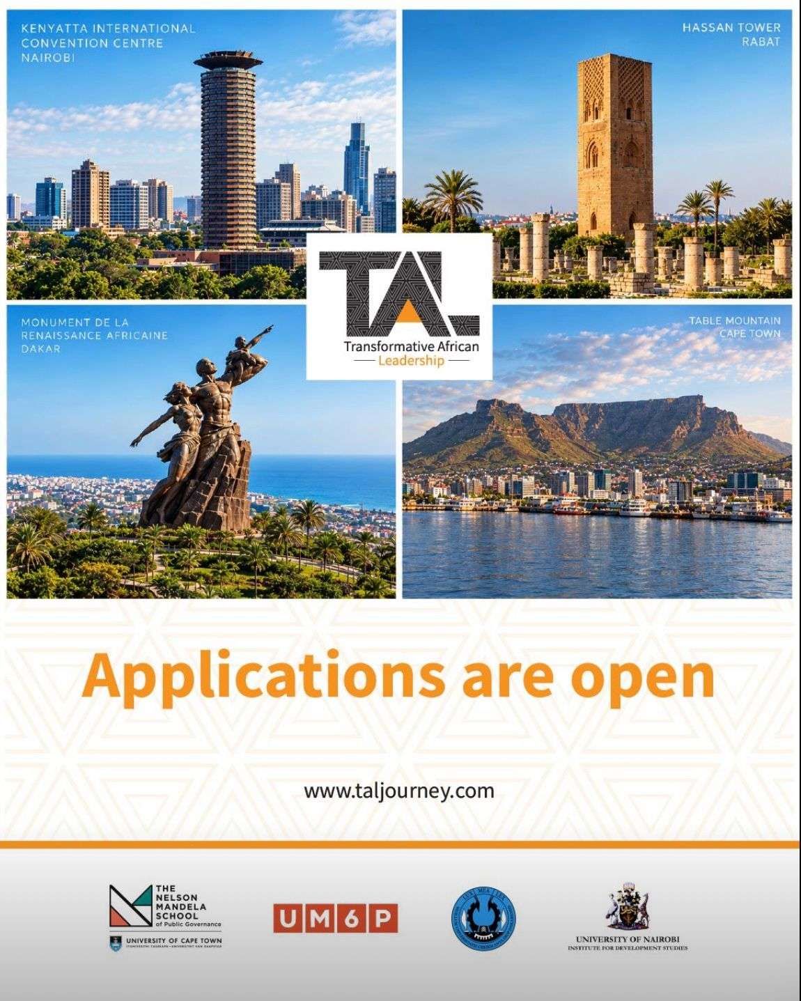 Transformative African Leadership (TAL) Program 2027: Pan-African Executive Leadership Opportunity by Four Leading African Universities