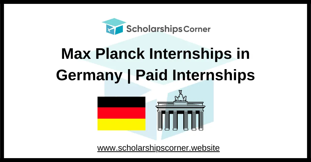 Max Planck Internships in Germany 2027 (Fully Funded)
