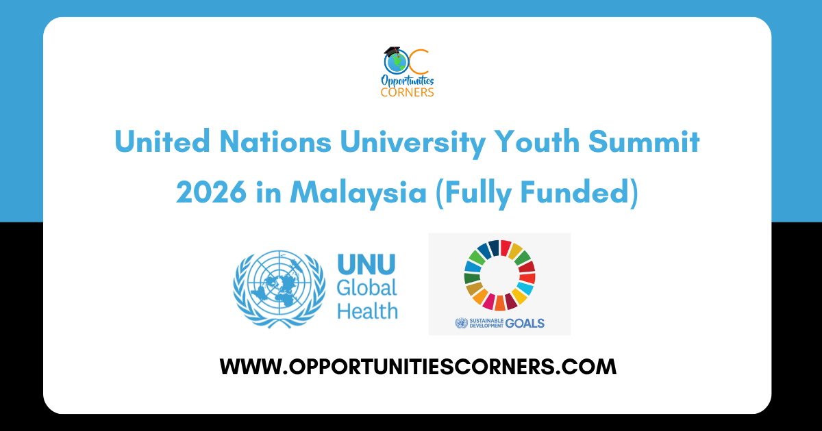 United Nations University Youth Summit 2026 in Malaysia (Fully Funded)