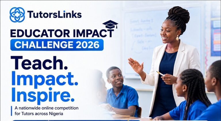 TutorsLinks Educators Impact Challenge 2026 (₦1,000,000 in cash prizes)