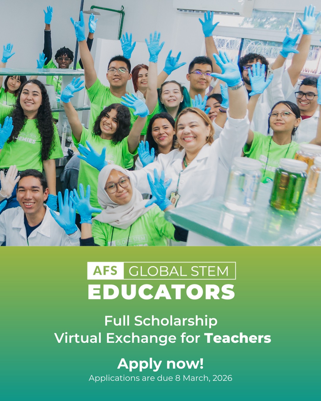"AFS Global STEM Educators" тэтгэлэгт хөтөлбөрийн мэдээлэл